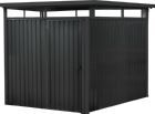 Systemhaus mit Oberlicht 5 qm anthrazit 204 x 245 x 226 cm