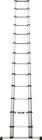 FORUM Teleskopleiter Aluminium 12 Srossen max 380 cm