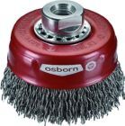 Osborn Topfbürste Xtreme Stahl 80 x 0,3 mm gewellt