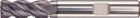 Fortis Schaftfräser VHM HPC INOX Gesamtlänge 63 mm Eckradius 1,0 mm