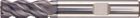 Fortis Schaftfräser VHM HPC INOX Gesamtlänge 72 mm Eckradius 0,5 mm
