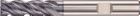 Fortis Schaftfräser VHM HPC INOX Gesamtlänge 68 mm Schneidenlänge 24 mm