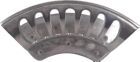 Wandschlauchhalter Form B Alu mittel 254 x 106 mm