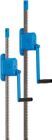 Pfaff Zahnstangenwinde ZWW Hub 600 mm Tragkraft 250 kg Schneckengetriebe