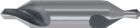 FORUM VHM-Zentrierbohrer blank Bohrer Durchmesser 1 mm