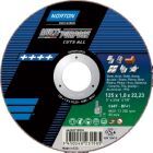 Norton Clipper Trennscheibe Material gerade 125x1,0 mm