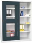 Pavoy Schiebetürenschrank je Einlegeboden 80 kg Last 1500 x 400 x 1950 mm
