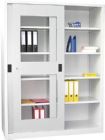 Pavoy Schiebetürenschrank mit Mitteltrennwand Gehäuselast bis 600 kg H 1950 mm