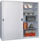 Pavoy Schwerlastschrank Höhe 1950 mm Tiefe 600 mm 8 Böden Mittelwand
