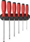 PB Swiss Tools Schraubendreher Satz 6 teilig Schlitz im Wandhalter