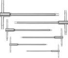 PB Swiss Tools Schraubendreher-Satz für 6-kant 3 - 10 mm mit Knebelgriff 6-teilig