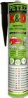 Petec Klebstoff Dichtmasse schwarz Kartusche mit 310 ml