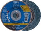 Pferd Fächerschleifscheibe Z 40PSF gerade 125 mm K40