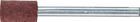 Pferd Feinschleifstift AR120GR zylindrisch PFZY 1010 10x10 mm