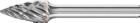 Pferd Frässtift HM SPG Spitzbogenform 10x20 mm