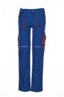 Planam Basalt Arbeitskleidung Bundhose kornblau rot 25