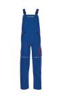 Planam Basalt Latzhose kornblau rot 56