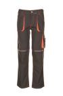 Planam Basalt Neon Arbeitshose Bundhose oliv orange 46