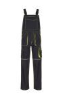 Planam Basalt Neon Arbeitshose Latzhose anthrazit gelb 58