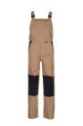 Planam Canvas 320 Arbeitskleidung Latzhose khaki schwarz Größe 26