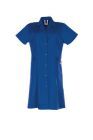 Planam Damen Arbeitsmantel Mischgewebe 1/4 Arm kornblau 54