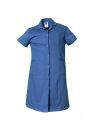Planam Damen Arbeitsmantel Baumwolle 1/4 Arm kornblau 46
