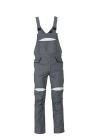 Planam DuraWork Arbeitskleidung Arbeitslatzhose grau schwarz Größe 106