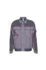 Planam Highline Bundjacke zink schiefer rot Größe 30