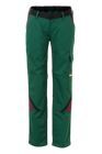 Planam Highline Damen Bundhose grün schwarz rot Größe 50