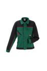 Planam Highline Damen Bundjacke grün schwarz rot Größe 38