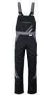 Planam Highline Latzhose Arbeitshose schwarz schiefer zink Größe 57