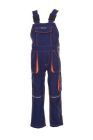 Planam Junior Latzhose marine orange Größe 134 140