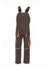 Planam Junior Latzhose oliv orange Größe 146 152