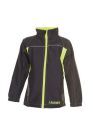 Planam Junior Softshelljacke anthrazit gelb Größe 86 92
