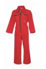 Planam Kinderoverall Rallyekombi mittelrot Größe 158 164