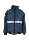 Planam Gefrierhaus Kühlhaus Blouson marine Innenfutter rot Größe M