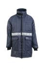 Planam Kühlhaus Gefrierhaus Parka marine Innenfutter rot Größe S