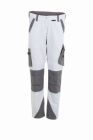 Planam Norit Damen Bundhose Arbeitshose weiß zink Gr. 34