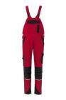 Planam Norit Damen Latzhose rot schwarz Größe 36