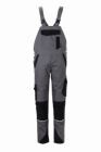 Planam Norit Damen leichte Latzhose schiefer schwarz Gr. 36