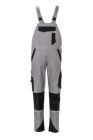 Planam Norit Damen Latzhose zink schwarz Größe 50