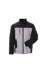 Planam Norit Herren Hybridjacke zink schwarz Größe 27
