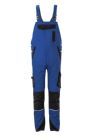 Planam Norit Herren Latzhose kornblau schwarz Größe 102