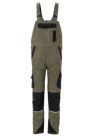 Planam Norit Herren Latzhose oliv schwarz Größe 62