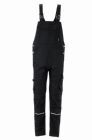 Planam Norit Herren leichte Latzhose schwarz Gr. 52