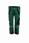 Planam Norit Kids Bundhose mit Reflexstreifen in grün schwarz Gr. 86 92