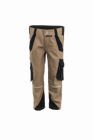 Planam Norit Kids leichte Bundhose in der Farbe sand schwarz Gr. 134 140