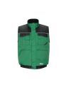 Planam Outdoor Dust Weste farngrün schwarz L