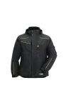 Planam Outdoor Neon Regenjacke grau grün Größe L