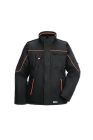 Planam Outdoor Piper Winterjacke schwarz orange Größe XS